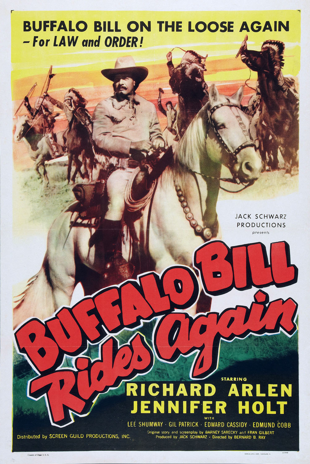 BUFFALO BILL RIDES AGAIN